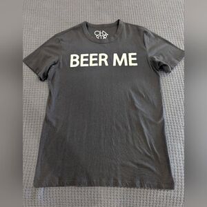 Gray "BEER ME" T-Shirt
